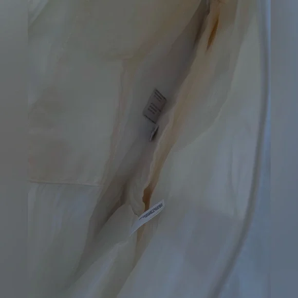 PINK Victoria's Secret Cream sparkle Canvas Tote with Branded Straps - Picture 5 of 11